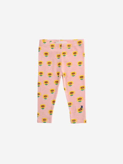 Bobo Choses Baby Sunflower All Over Legging Pink