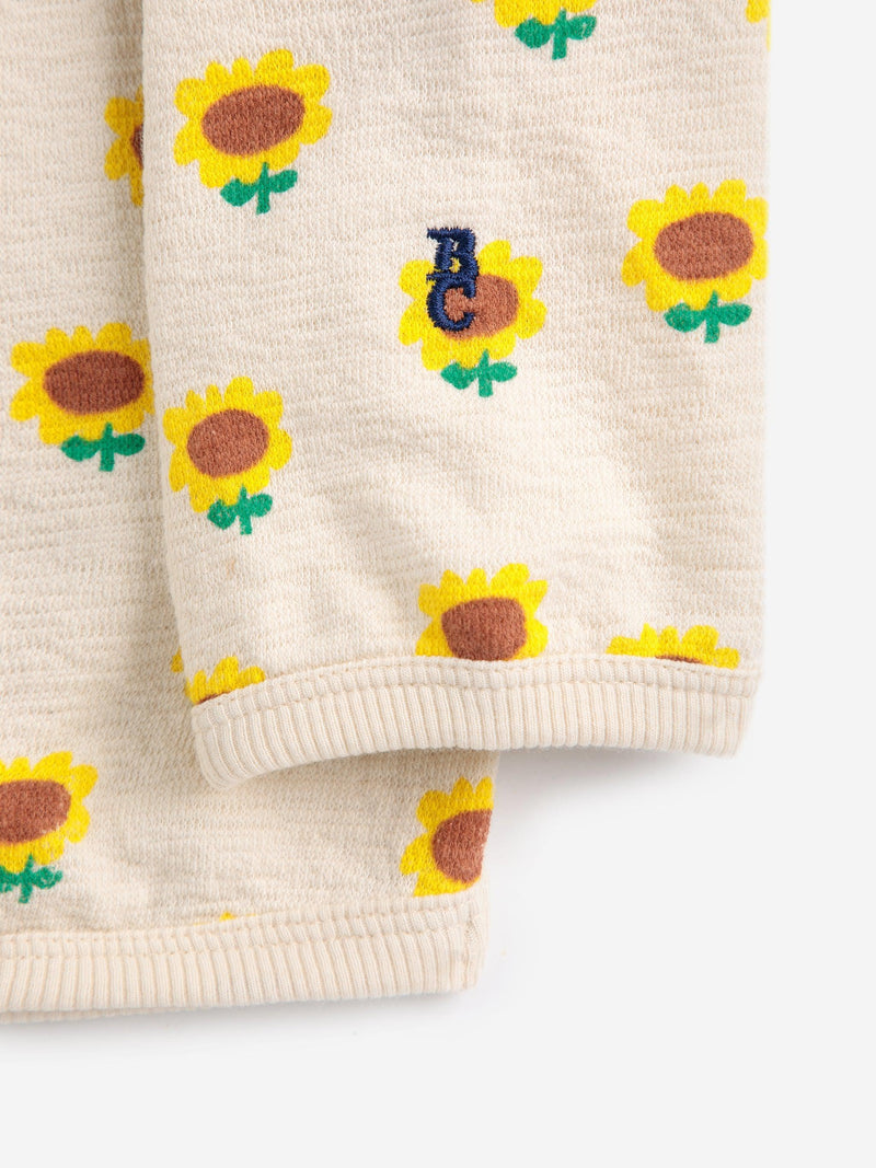 Bobo Choses Baby Sunflower All Over Sweatshirt Beige