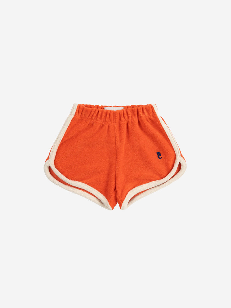 Bobo Choses Baby Terry Cloth Shorts Red