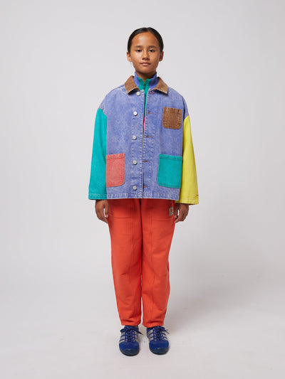 Bobo Choses Color Block Denim Jacket Multicolor