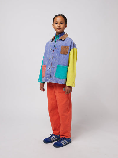 Bobo Choses Color Block Denim Jacket Multicolor