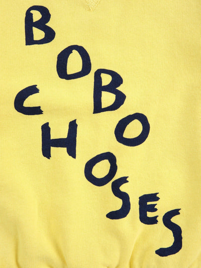 Bobo Choses Diagonal Bobo Choses Sweatshirt Light Yellow