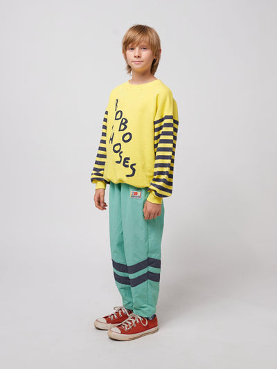 Bobo Choses Diagonal Bobo Choses Sweatshirt Light Yellow