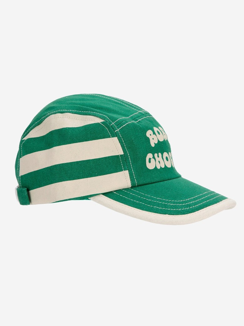 Bobo Choses Green Stripe Cap