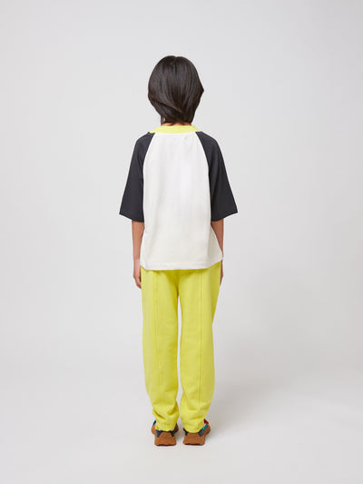 Bobo Choses Hello Joy Raglan Sleeves t-shirt Offwhite