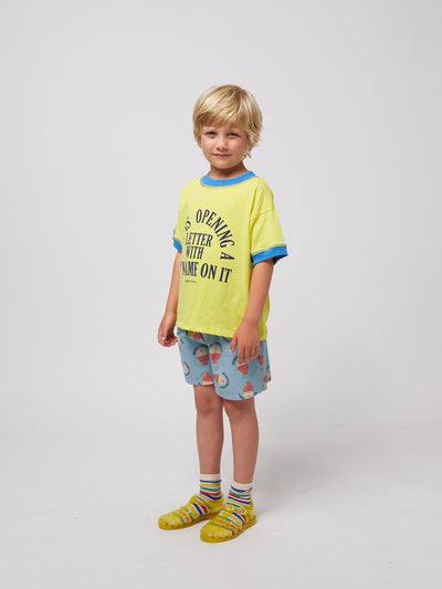 Bobo Choses Joy Is T-shirt Light Yellow