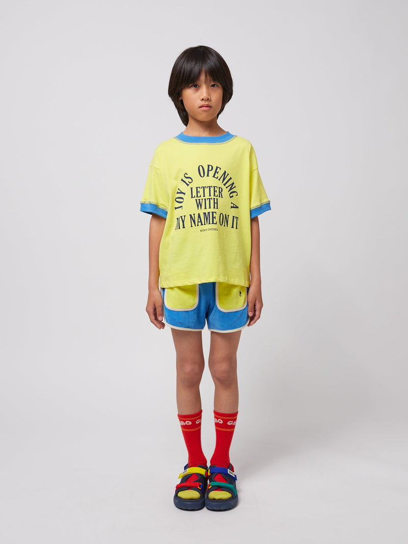 Bobo Choses Joy Is T-shirt Light Yellow