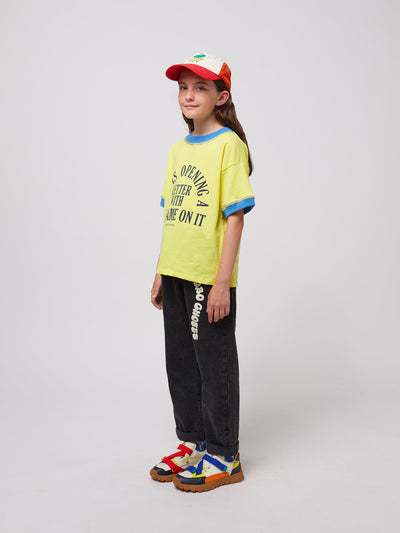 Bobo Choses Joy Is T-shirt Light Yellow