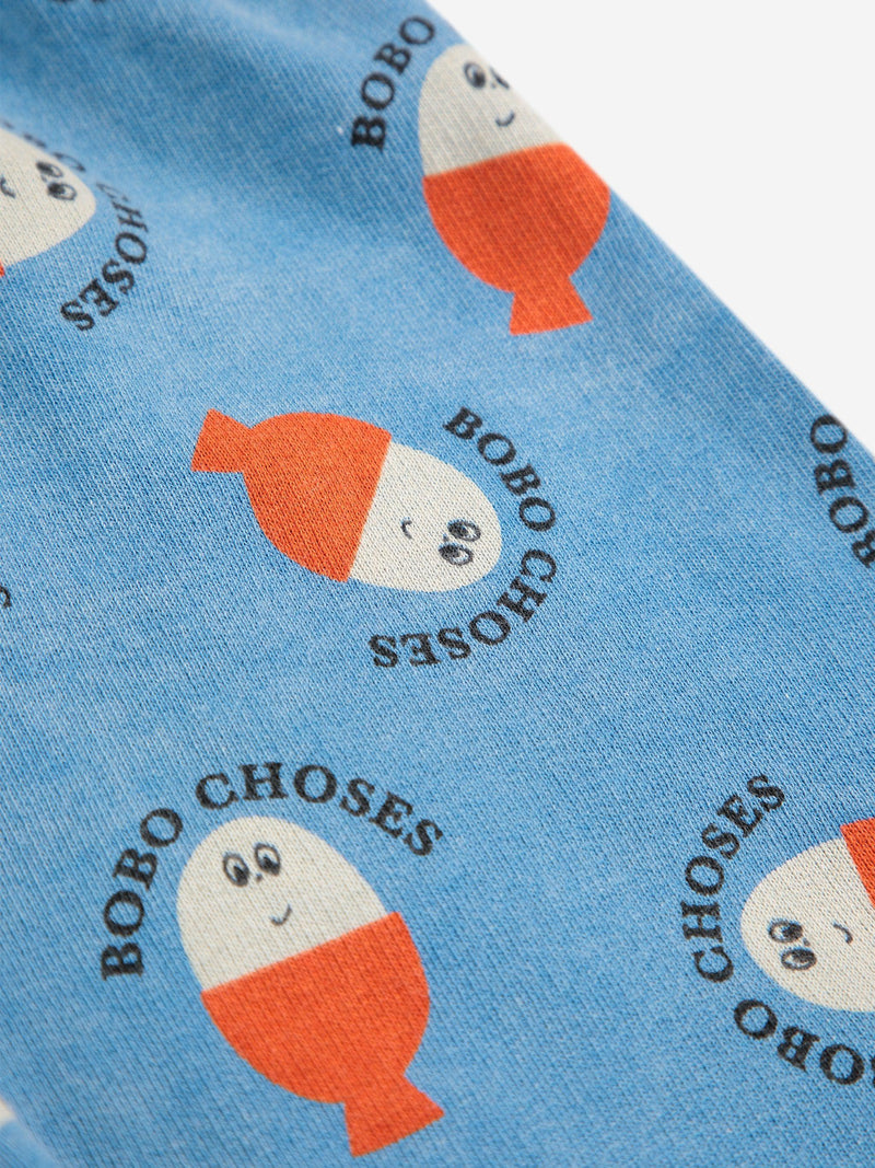 Bobo Choses Morning Egg All Over Jogging Pants Blue