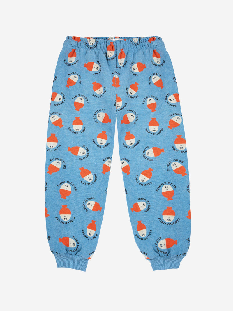 Bobo Choses Morning Egg All Over Jogging Pants Blue