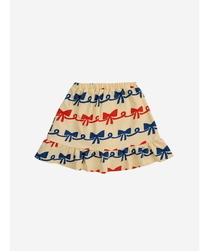 Bobo Choses Ribbon Bow All Over Ruffle Skirt