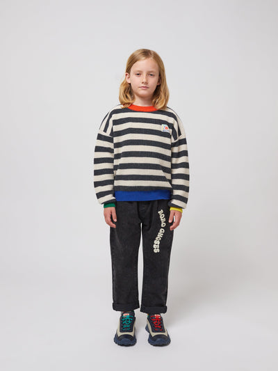 Bobo Choses Smiles Stripes Jumper Multicolor