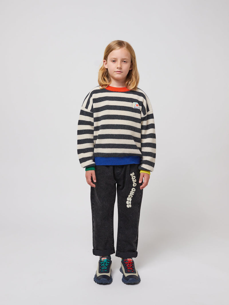 Bobo Choses Smiles Stripes Jumper Multicolor