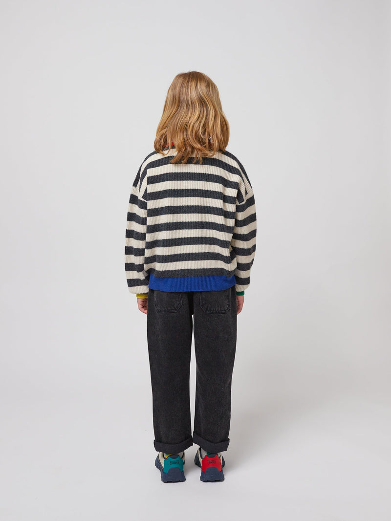 Bobo Choses Smiles Stripes Jumper Multicolor