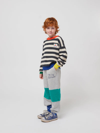 Bobo Choses Smiles Stripes Jumper Multicolor