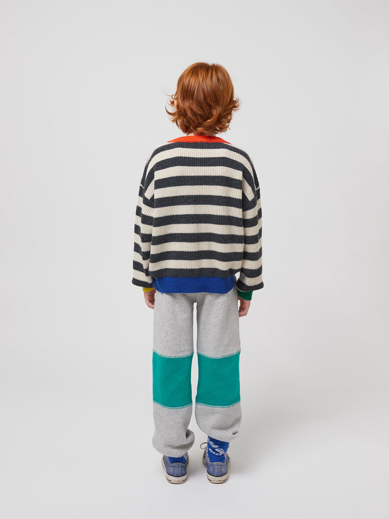 Bobo Choses Smiles Stripes Jumper Multicolor