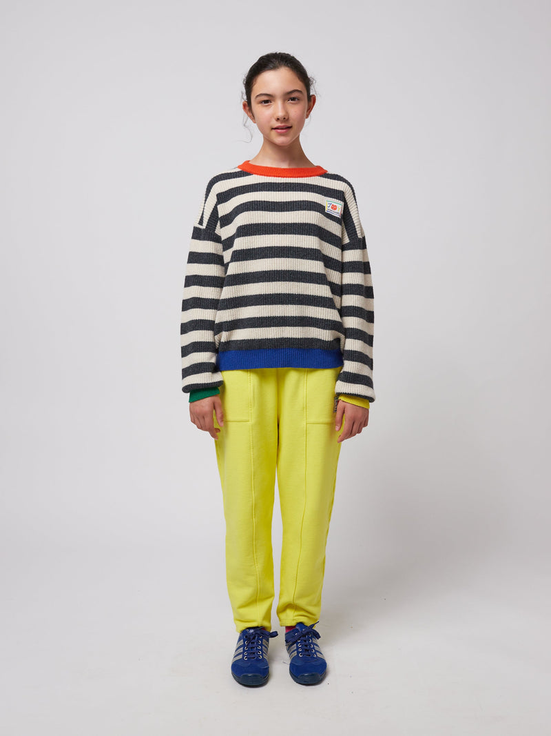 Bobo Choses Smiles Stripes Jumper Multicolor