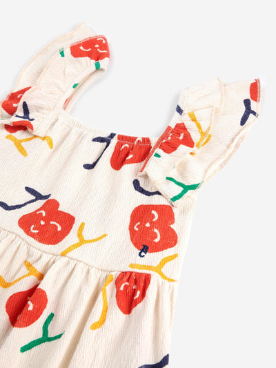 Bobo Choses Smiling All Over Ruffle Dress