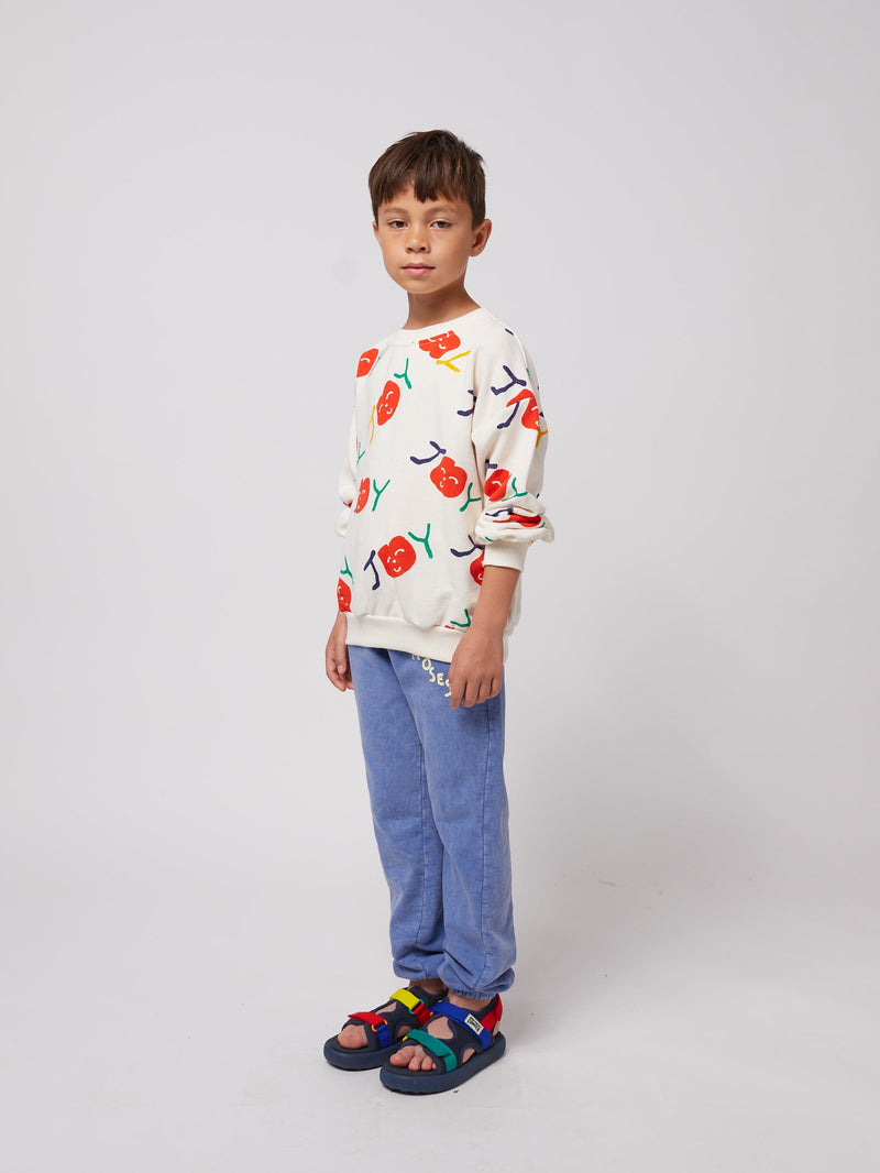 Bobo Choses Smiling All Over Sweatshirt Offwhite