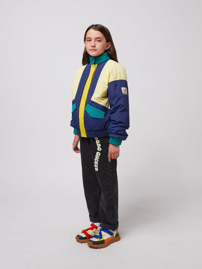 Bobo Choses Smiling Color Block Jacket Multicolor