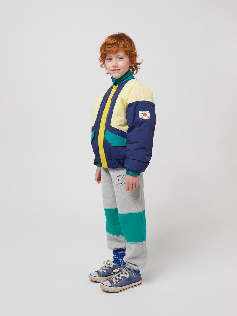 Bobo Choses Smiling Color Block Jacket Multicolor