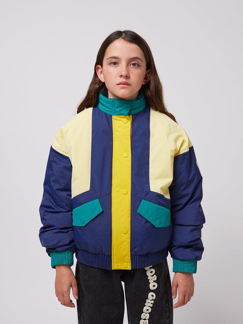 Bobo Choses Smiling Color Block Jacket Multicolor