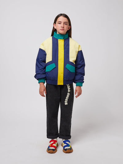 Bobo Choses Smiling Color Block Jacket Multicolor