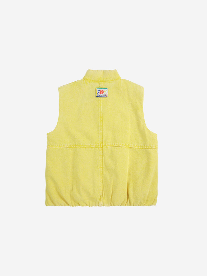 Bobo Choses Smiling Denim Vest