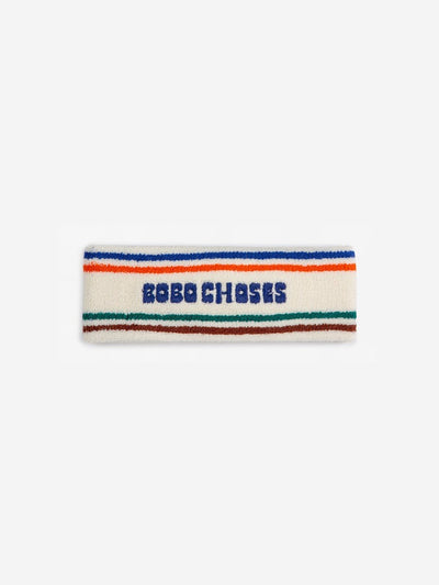 Bobo Choses Stripes terry towel headband