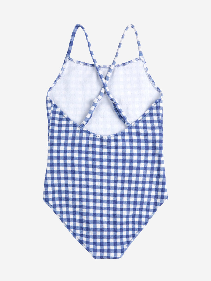 Bobo Choses Vichy Swimsuit Blue