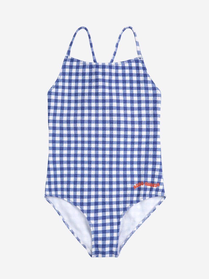 Bobo Choses Vichy Swimsuit Blue