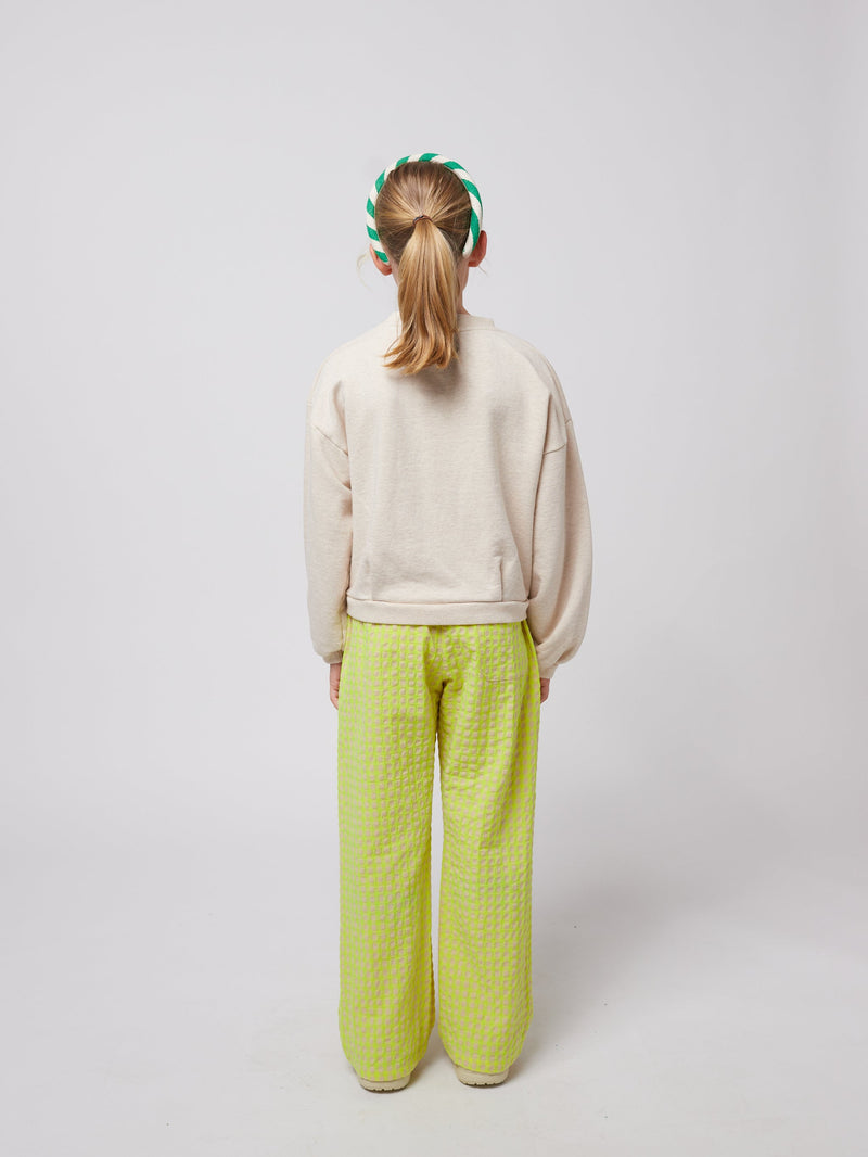 Bobo Choses Vichy Woven Pants Yellow