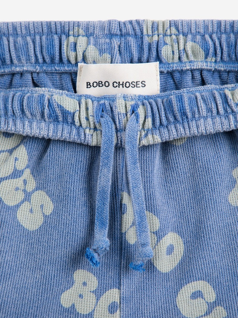 Bobo Choses Wavy Bobo Choses All Over Waffle Bermuda Shorts