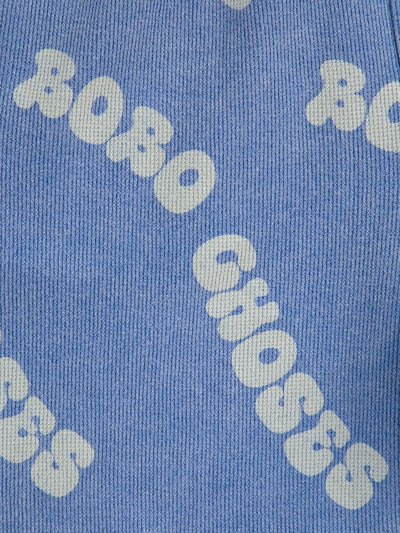 Bobo Choses Wavy Bobo Choses All Over Waffle Bermuda Shorts