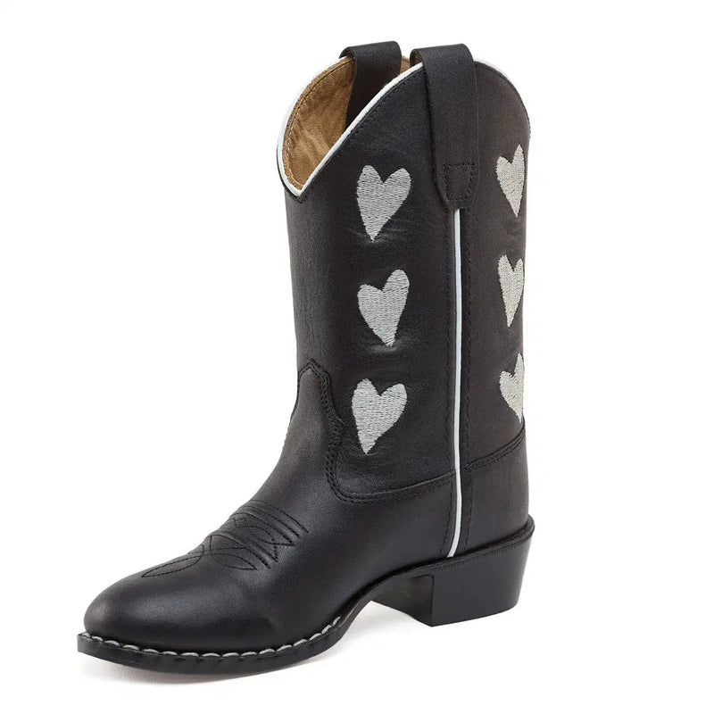 Bootstock Adult Hearts Black