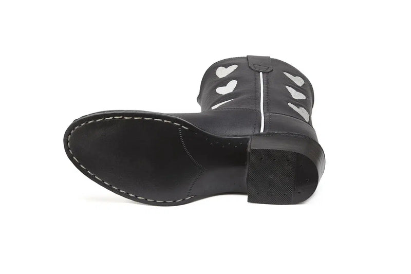 Bootstock Adult Hearts Black