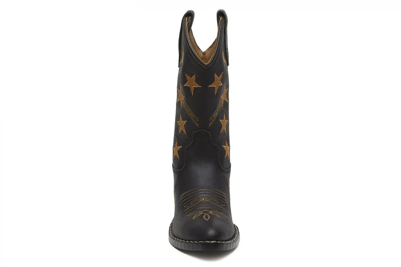 Bootstock Adult Stars Black