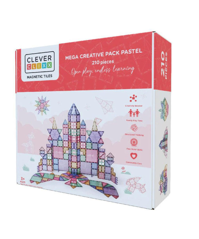 Cleverclixx Mega Creative Pack Pastel 210 Pieces