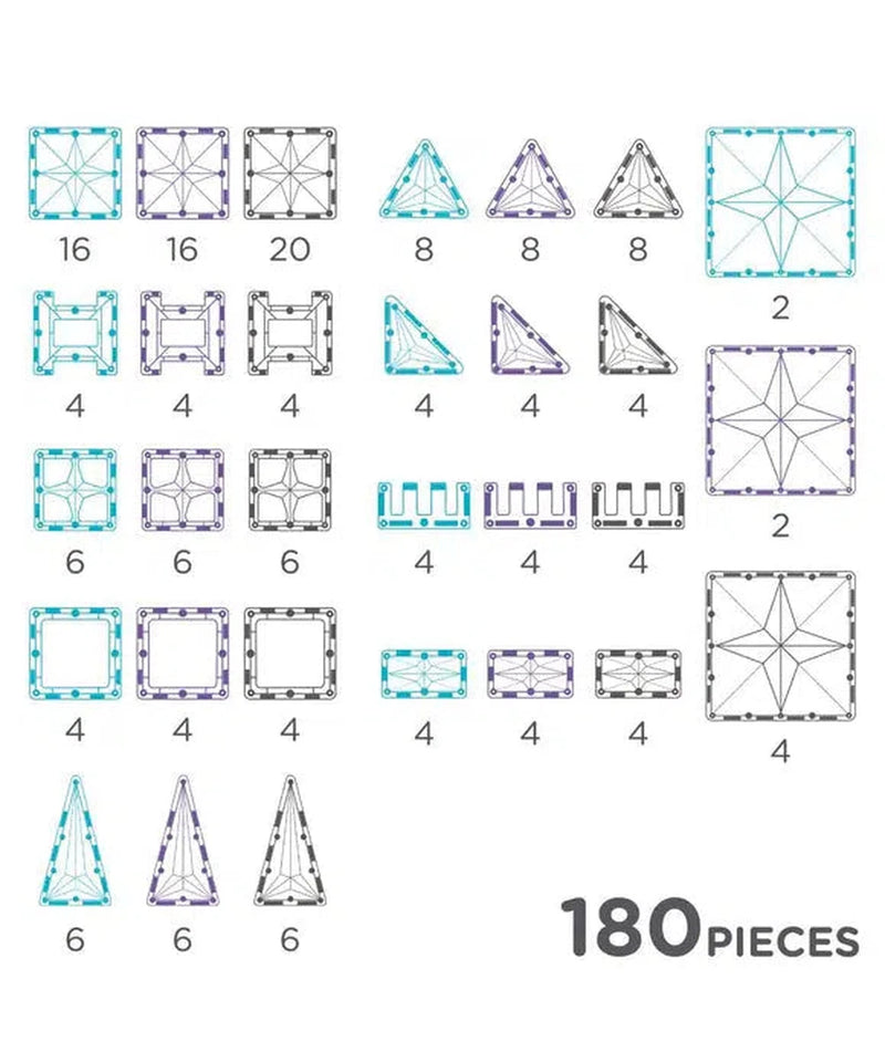 Cleverclixx Mega Ice Crystal Pack 180 Pieces