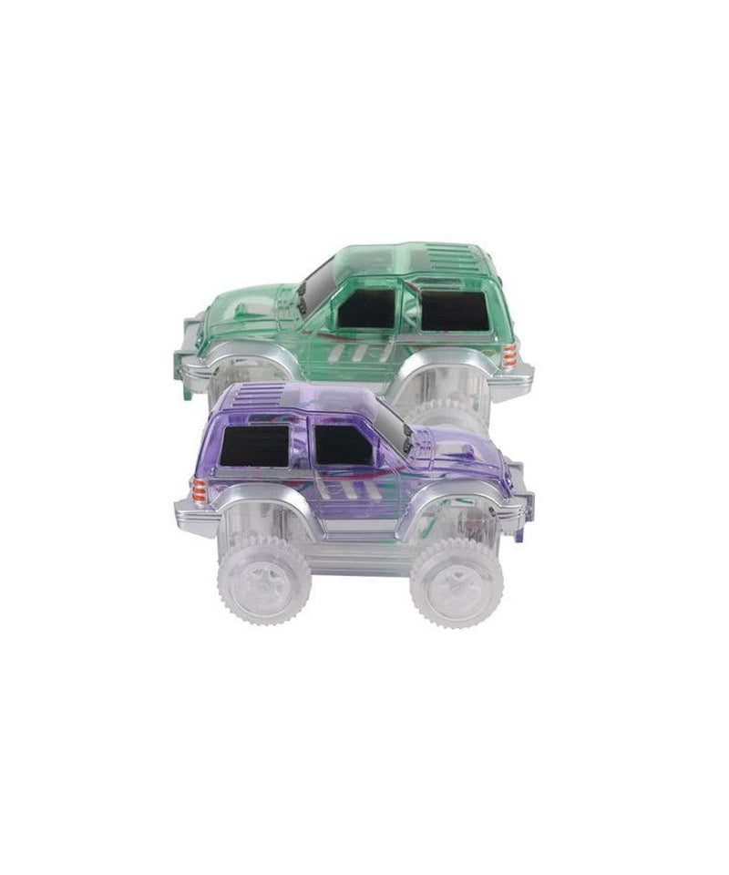 Cleverclixx Race Track Car Pastel green