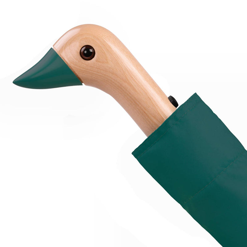 Compacte Eenden Paraplu Green original duckhead