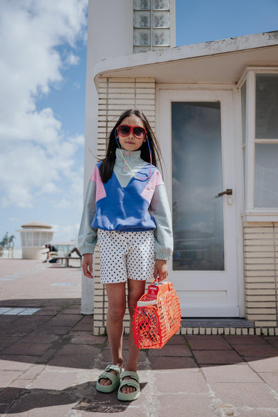 Cos I Said So Colour Block Button Up Jog Top