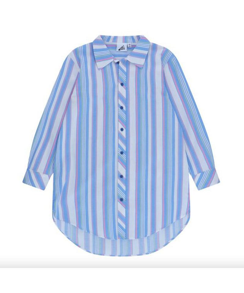 Cos I Said So Shirt Dress Striped