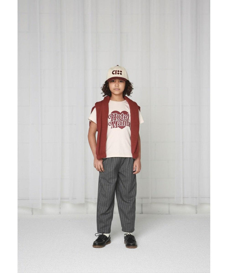 Cos I Said So T-shirt Hotel Mama Ecru/burgundy