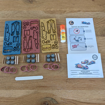 Croc Toys DIY Kit Formule 1 Wagen 3x