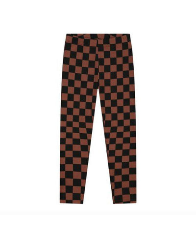 Daily Brat Cheery Checked Pants Hickory Brown