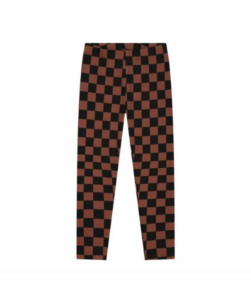 Daily Brat Cheery Checked Pants Hickory Brown