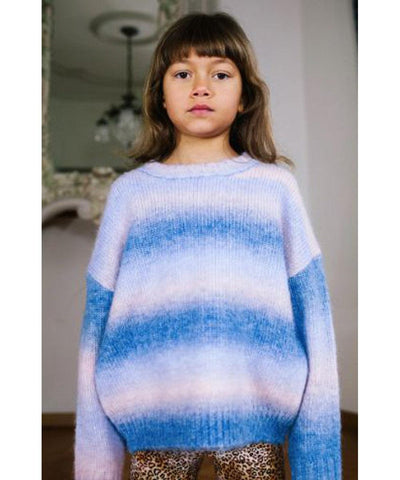 Daily Brat Rainbow Cascade Knitted Sweater Harmony