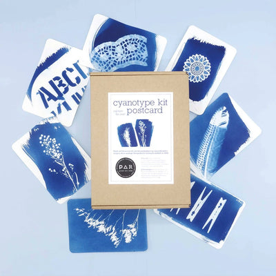 DIY Cyanotype Kit Postcard