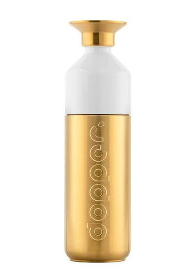 Dopper Steel-Gold Limited Edition L